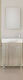 Drop Litos 55 Countertop with Sink & Mirror Glo...