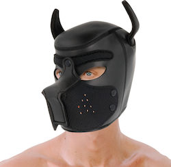 Darkness Neoprene Dog Hood with Removable Muzzl...