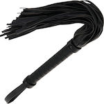 Darkness Black Flogger Leather Bici în Culoarea Negru D-221217