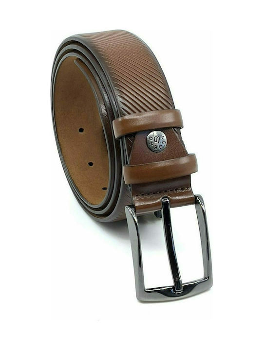 Legend Accessories LGD-2001 Men's Leather Belt Tabac Brown