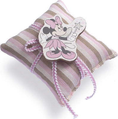 Christening Favor with Cushion Minnie Mouse Νεράιδα made of Fabric