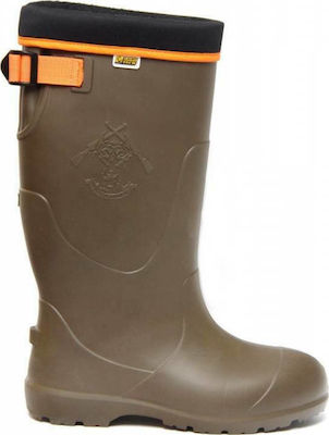 Fagum Stomil Hubert Hunting Wellies Waterproof Khaki