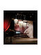 Slamp Ceremony Large Fume Pendant Light Gray Grid for 4 Bulbs E27 90cm