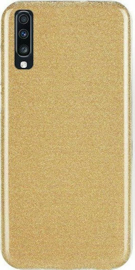 Back Cover Σιλικόνης Χρυσό (Huawei P Smart Pro)