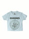 Baby Tshirt "Ramones", Baby Blue