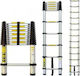 Factory Telescopic Ladder Aluminum 13 of Steps with Maximum Height 5m