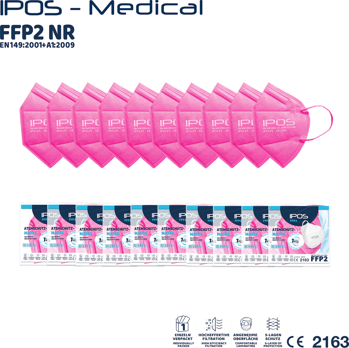 ipos ffp2 pink