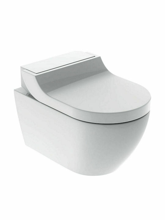 Geberit Aquaclean Tuma Classic Монтирана на стена тоалетна с Капак Софт Клоуз Бяла
