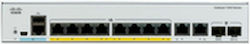 Cisco Catalyst C1000-8P-2G-L Managed L2 PoE+ Switch με 8 Θύρες Gigabit (1Gbps) Ethernet και 2 SFP Θύρες