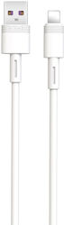 XO NB-Q166 USB to Lightning Cable Λευκό 1m (16....