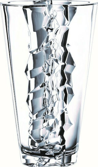 Nachtmann Βάζο Κρυστάλλινο Ice Διάφανο Φ16.5xΥ28cm