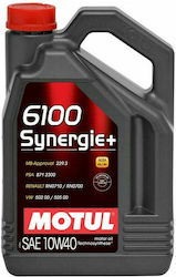 Motul Λάδι Αυτοκινήτου Synergie+ 6100 10W-40 4lt