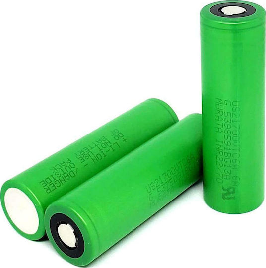 Murata VTC6A Επαναφορτιζόμενη Μπαταρία 21700 Li-ion 4000mAh 1τμχ