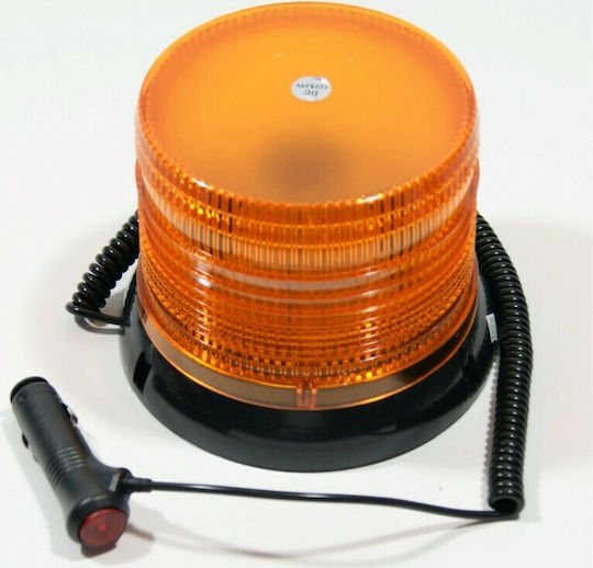 Auto-Leuchtturm LED 12 / 24V mit Orange Beleuchtung