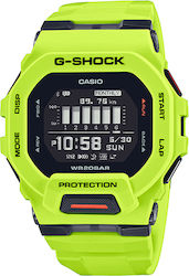 Casio G-Shock GBD-200-9 Водоустойчив Смарт часовник (Lime Green)