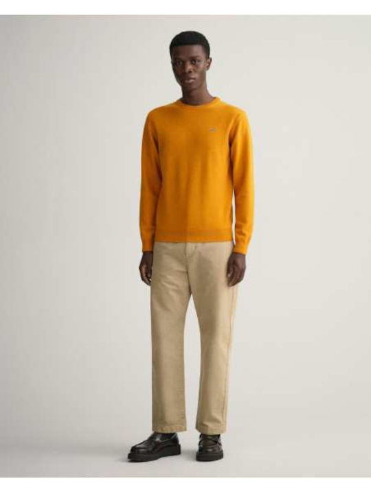 Gant Men's Long Sleeve Sweater Orange