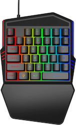 Andowl Q-JP60 Μεμβράνης Gaming KeyPad (Αγγλικό US)