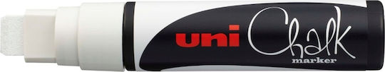 Uni-Ball Chalk Marker PWE-17K Μαρκαδόρος Λευκός Μαυροπίνακα Υγρής Κιμωλίας 15mm