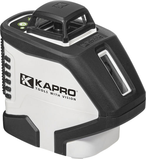 Kapro Selbstnivellierend Linear Laser-Wasserwaage Grüner Strahl mit Arbeitsbereich 30m