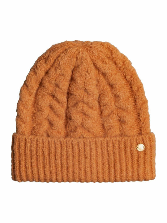 My Little Town Beanie Cap with Braid Yellow