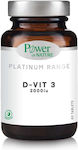 Power Of Nature Platinum Range D-Vit 3 Βιταμίνη για Ανοσοποιητικό 2000iu 60 ταμπλέτες