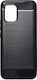 Forcell Carbon Back Cover Σιλικόνης Μαύρο (Xiaomi Mi 10T Lite)