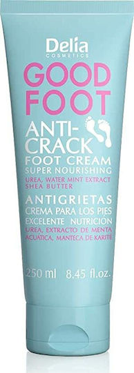 Delia Cosmetics Good Foot Feuchtigkeitsspendende Fußpflegecreme 250ml