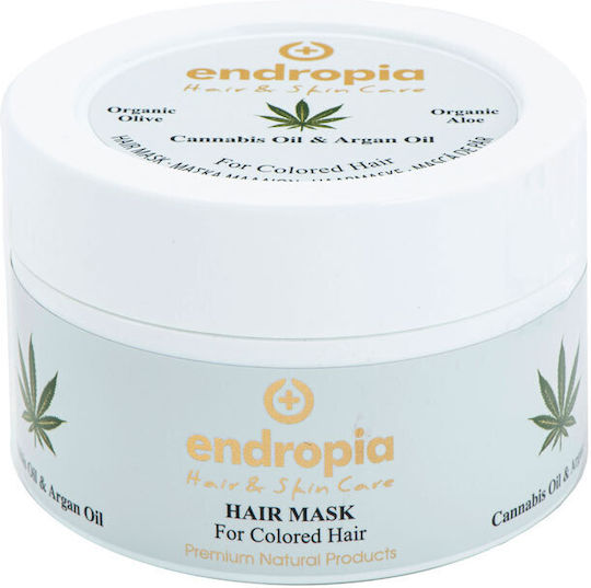 Endropia Cannabis Oil & Argan Oil Hair Mask for Color Protection with Cannabis & Argan 280ml