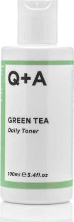 Q+A Natural Skincare Grüner Tee Gesichtswasser Tonisierung 100ml