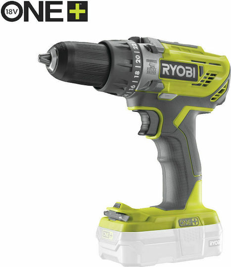Ryobi R18PD3-0 Κρουστικό Δραπανοκατσάβιδο Μπαταρίας Solo 18V