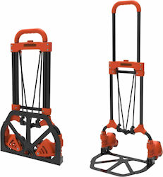 Black & Decker Καρότσι Μεταφοράς Πτυσσόμενο για Φορτίο Βάρους έως 65kg σε Πορτοκαλί Χρώμα