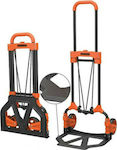 Black & Decker Transport Trolley Foldable for Weight Load up to 65kg Orange BXWT-H200