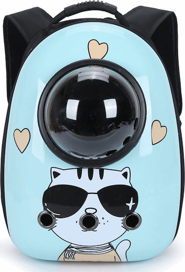 Glee Sunglasses Σακίδιο Πλάτης για Μεταφορά Σκύλου / Γάτας Τιρκουάζ Μ32xΠ29xΥ42εκ.