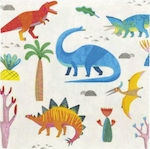 Party Napkins Dino 20τμχ Multicolored 20pcs