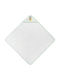 Interbaby Βρεφική Κάπα-Μπουρνούζι με Κουκούλα Μιckey BCO White / Grey