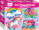 Παιδικό Puzzle Μυθικά Πλάσματα για 2+ Ετών 12pcs Hinkler