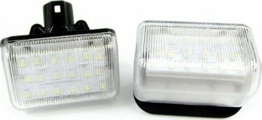 Einparts Kennzeichenbeleuchtungen LED 12V für Mazda CX-7 2Stück