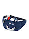 Les Deglingos Hippopotamus Kids Waist Bag Blue 34.5cmx5cmx10cmcm