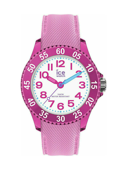 Ice Kids Analog Watch with Rubber/Plastic Strap Pink