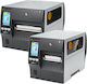 Zebra ZT411 Label Printer Thermal Transfer USB, Serial, Bluetooth, Ethernet 203 dpi