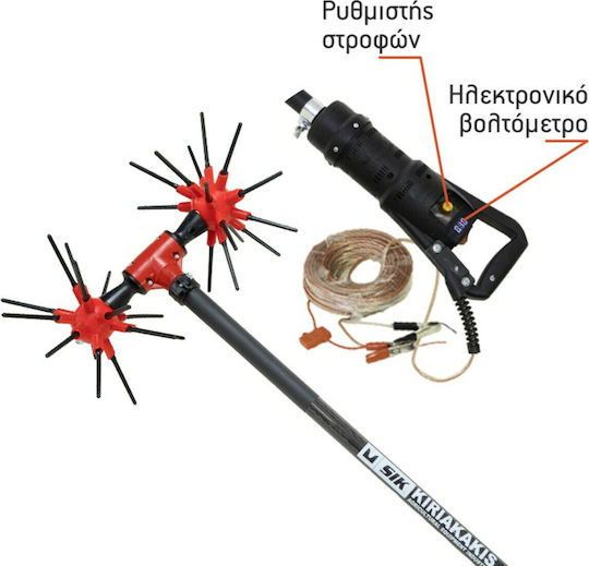 MINOS SIK Power DC Pro Маслиноразбивачка Генератор / Батерия 300W Тип Морски таралеж с Прът 2.40м и Тегло 2.9кг