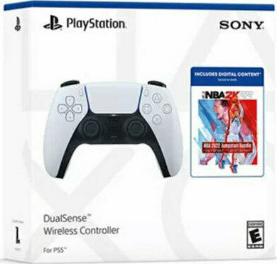 Sony DualSense & NBA 2K22 Jumpstart Ασύρματο Gamepad για PS5 Λευκό