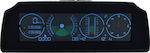 Autool X90 Ψηφιακό Βολτόμετρο / Κλισιόμετρο / Πυξίδα / Ρολόι / Ταχύμετρο Αυτοκινήτου