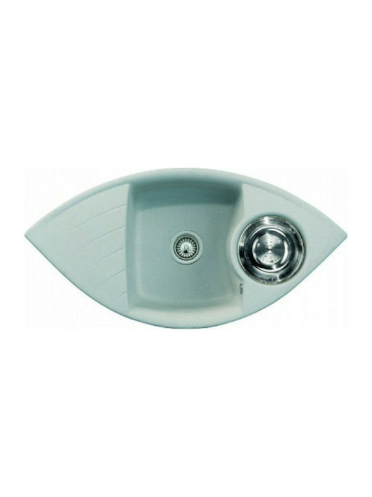 Macart Focus C-150 Drop-In Spüle Links aus Verb...