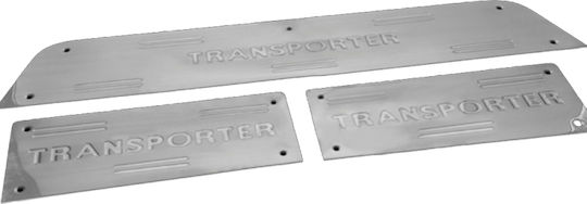 S-dizayn Εσωτερικά Μαρσπιέ για Vw T5 Transporter 2003-2010 Χρώμιο 3τμχ