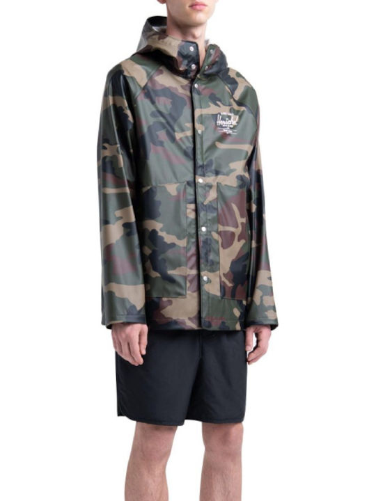 Herschel Водоустойчиво яке Camo Каки