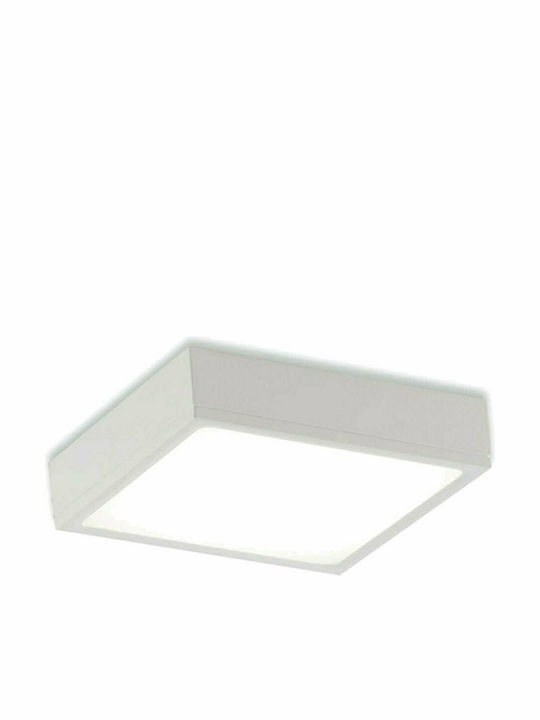 Fan Europe Klio Τετράγωνο Εξωτερικό LED Panel 36W με Φυσικό Λευκό Φως 4000K 21.1x21.1εκ.