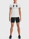 Under Armour Live Sportstyle Graphic Γυναικείο Αθλητικό T-shirt Λευκό