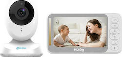 Bebe Stars Babyüberwachung mit Kamera & Bildschirm 4.3" , Zwei-Wege-Kommunikation & Schlaflieder
