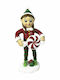 Iliadis Weihnachtsfigur Keramik Elf Rot 21x9x8cm